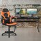 Flash Furniture Black Gaming Desk and Chair Set with Cup Holder BLN-X10D1904L-OR-GG - alternate 1